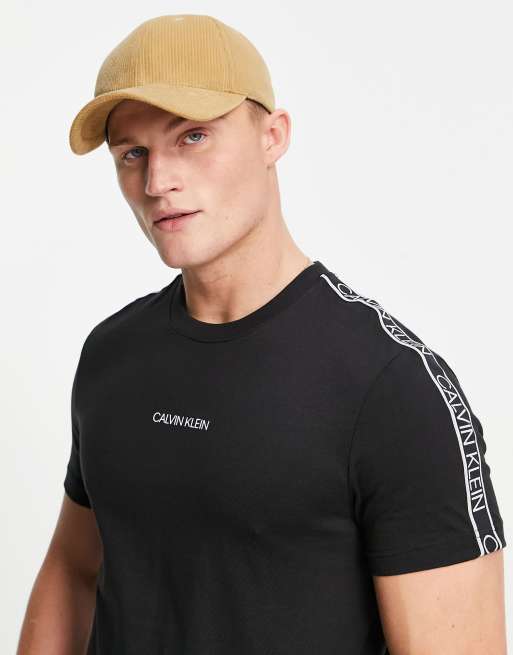 Calvin klein 2025 tape t shirt