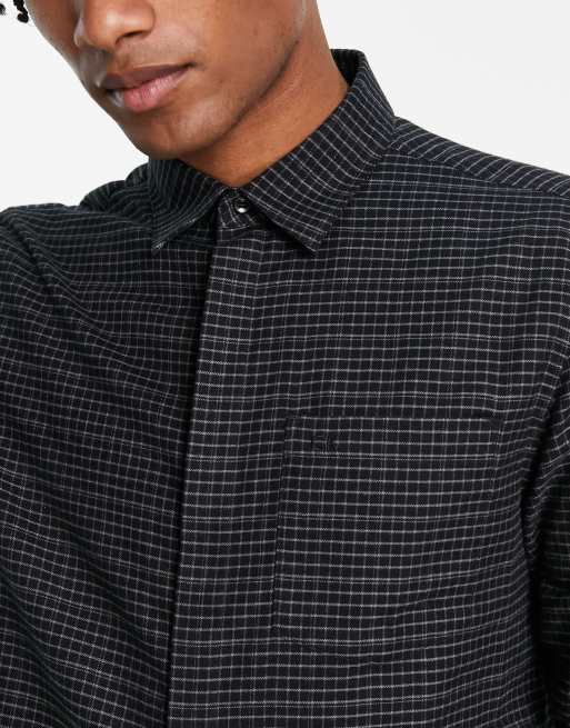 Calvin klein check store shirt