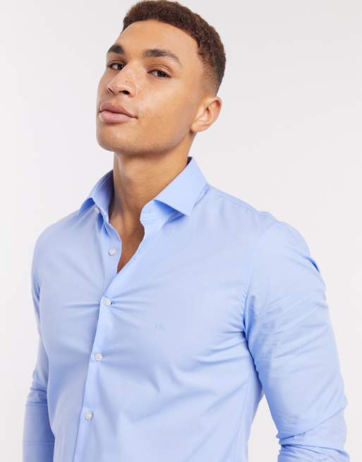 Chemise calvin klein homme slim online fit