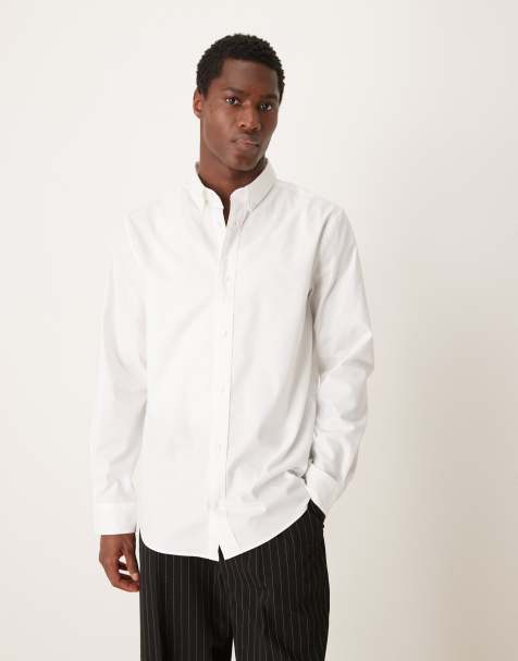 Calvin Klein - Chemise Oxford coupe classique - Blanc - view 1