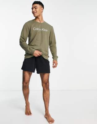 calvin klein lounge sweatshirt