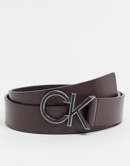 Calvin Klein CK 35mm belt in brown