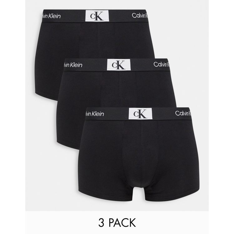 Calvin klein 2025 trunks black