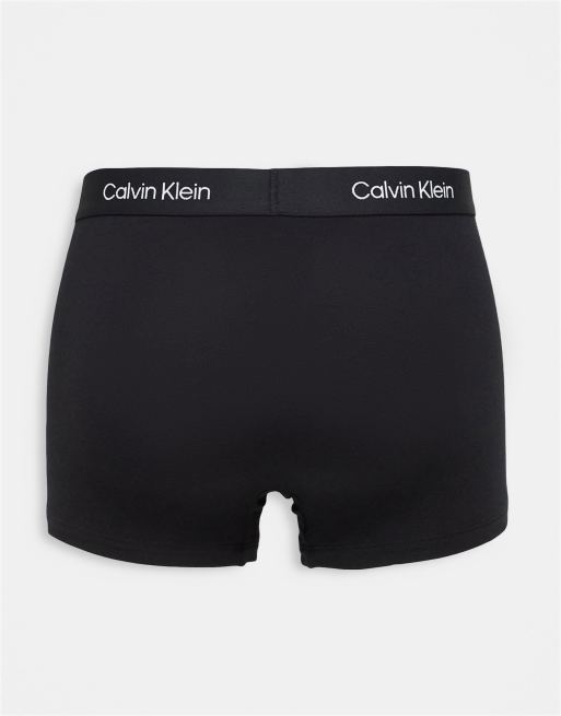 Calvin Klein CK 96 3 pack cotton trunks in black, 2 of 4