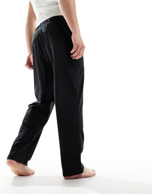 Calvin Klein CK 96 jersey lounge trousers in black ASOS