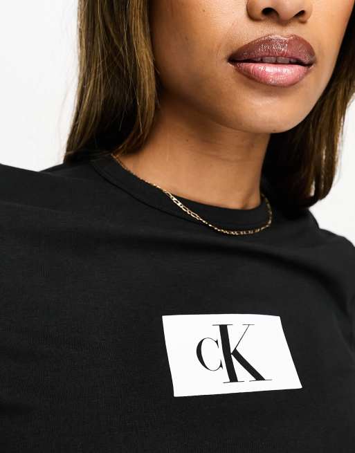 Calvin Klein CK 96 lounge t-shirt in white