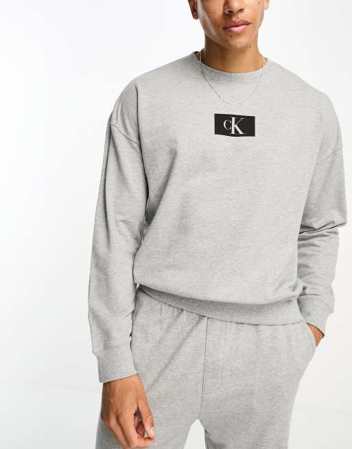 Calvin Klein - CK 96 - Sweat confort - Gris