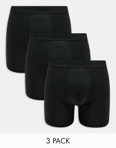 Nike Dri-Fit Essential Microfibre boxer briefs 3 pack in black