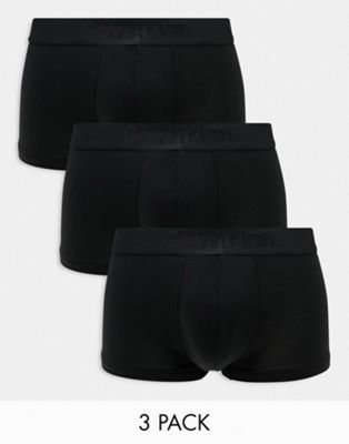 Calvin Klein Low Rise Trunks - Ck Black for Men
