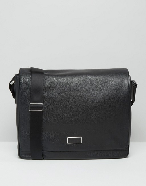 Calvin Klein CK Mason Messenger Bag with Flap | ASOS