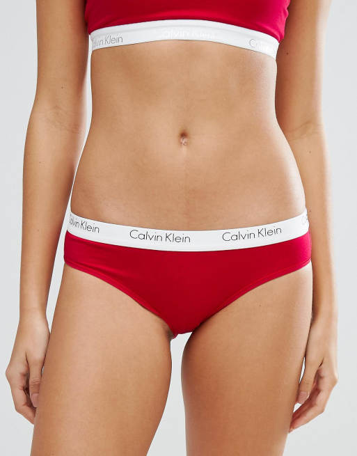 Culotte calvin 2024 klein rouge