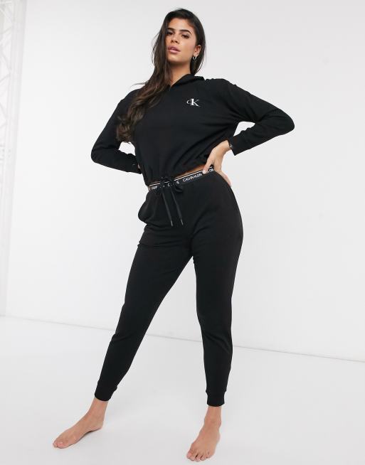 Jogging calvin 2025 klein femme noir