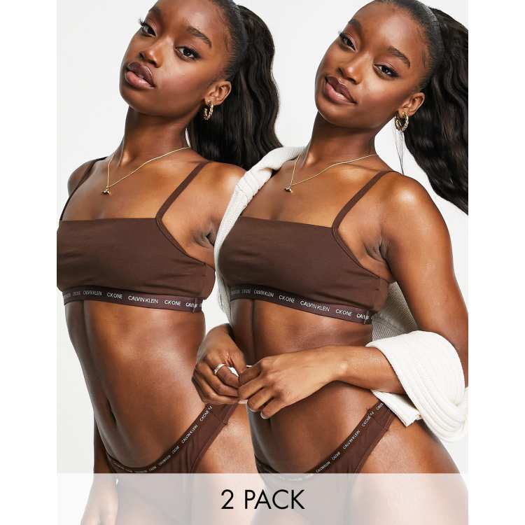 Calvin klein bralette 2 pack online