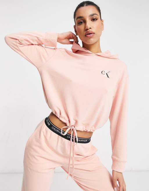 Ck shop pink hoodie