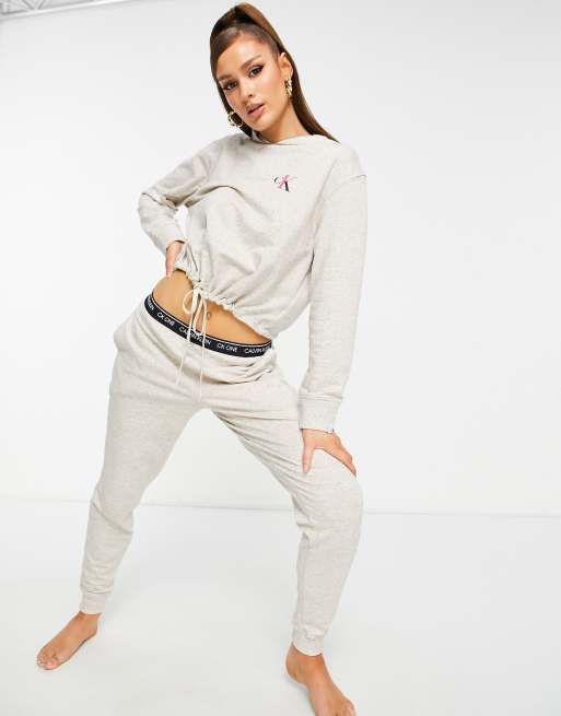 Calvin klein logo waist lounge outlet joggers