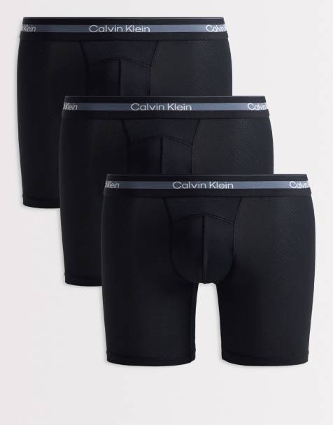 Calvin Klein – CK Performance – Svarta boxershorts, 3-pack - view 1
