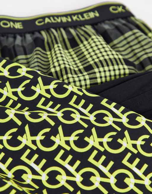 3 Pack Woven Print Boxers