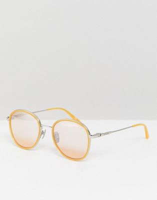 Calvin Klein - CK18101S - Ronde zonnebril-Oranje