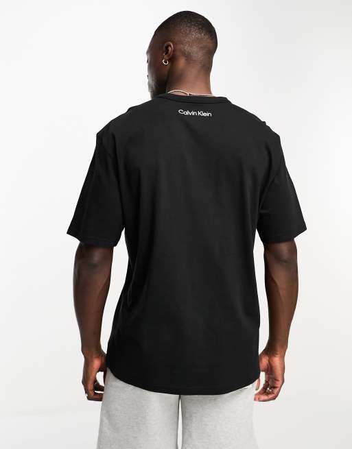 Calvin Klein logo t-shirt in black