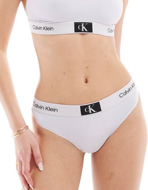 Calvin Klein - CK96 Modern - String van microvezel in lila