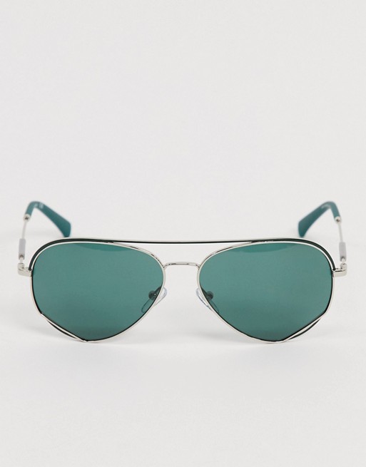 Calvin Klein CKJ19100S aviator sunglasses