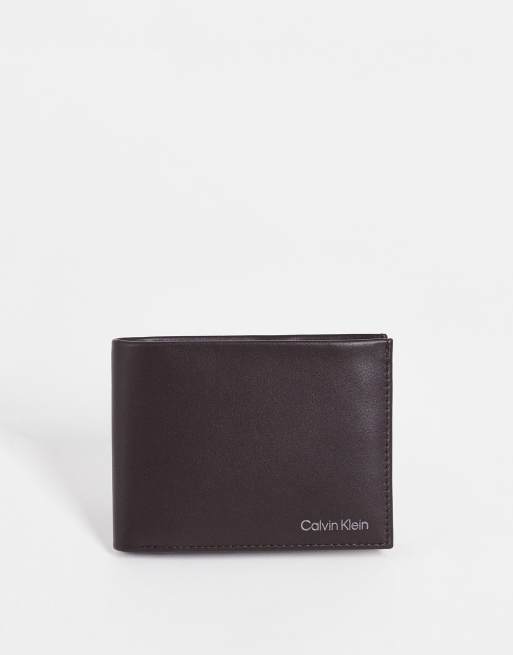 Calvin klein brown store wallet