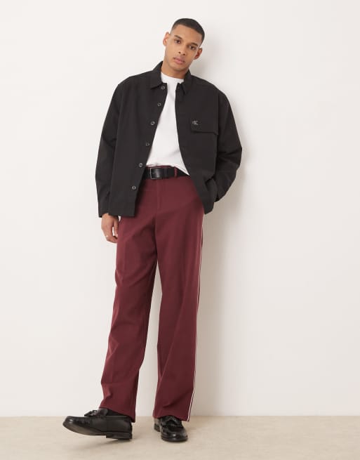 Calvin Klein – Clean Cotton – Hemdjacke in CK-Schwarz