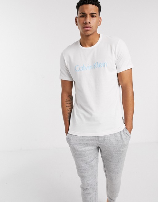 Calvin Klein Comfort Cotton logo t-shirt in white