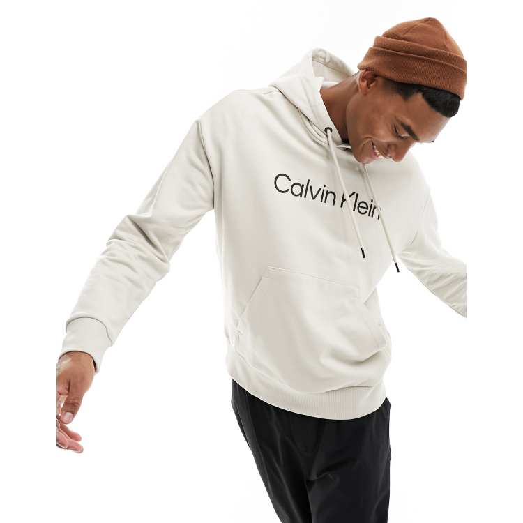 White hoodie calvin clearance klein