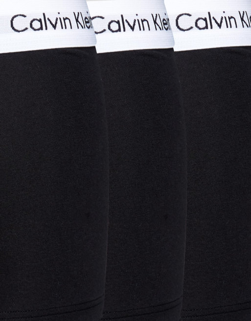 Calvin Klein - Confezione da 3 boxer aderenti elasticizzati a vita bassa in cotone, 3 di 4