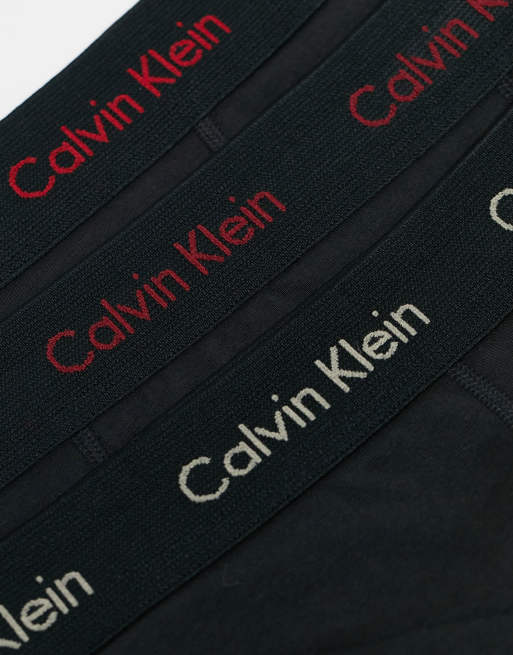 Calvin Klein - Confezione da 3 boxer aderenti neri, 3 di 4