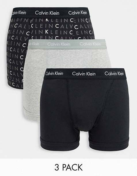 Asos Uomo Abbigliamento Intimo Boxer shorts Boxer shorts aderenti colore Confezione da 3 paia di boxer aderenti lunghi in microfibra 