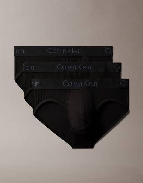 Calvin Klein - Confezione da 3 slip in morbidissimo modal neri - view 1
