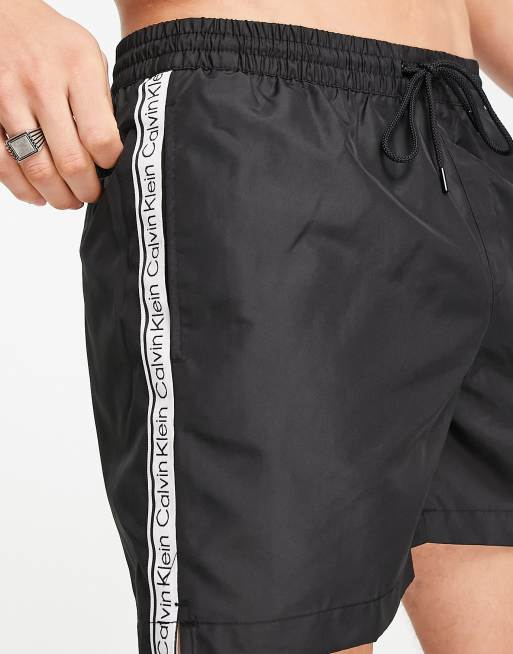 Mens black calvin klein swim outlet shorts