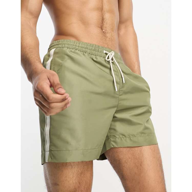 Calvin klein green shorts deals