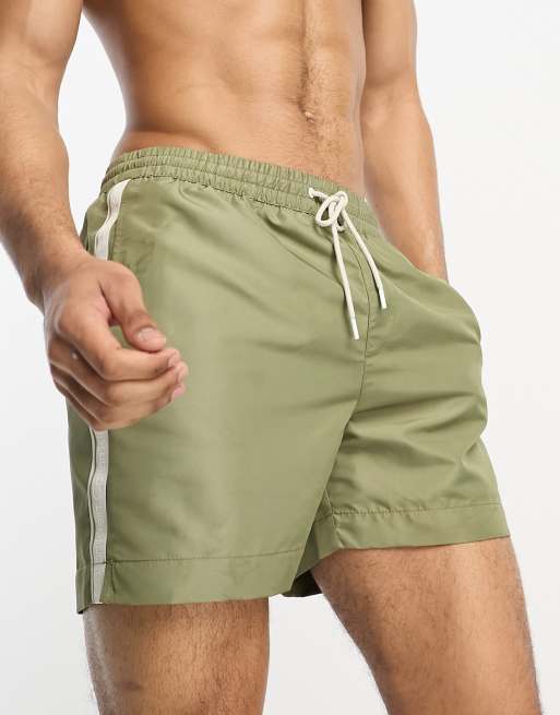 Green calvin klein swim shorts 2025