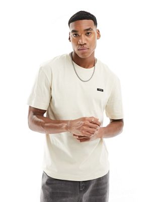 Calvin Klein cotton comfort fit t-shirt in light grey