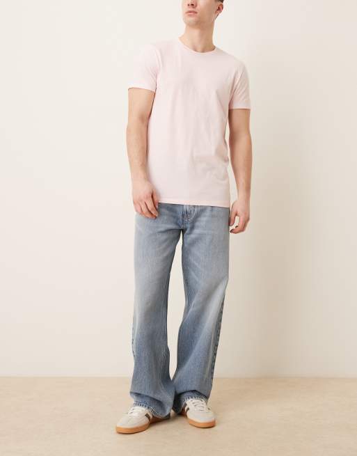 Calvin Klein Cotton - Confezione da 3 T-shirt rosa/blu navy/bianco, 3 di 5