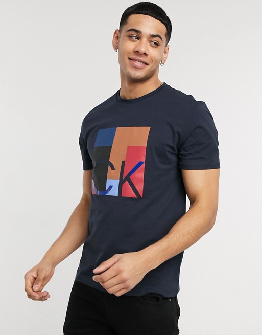 Calvin Klein cotton logo graphic t-shirt