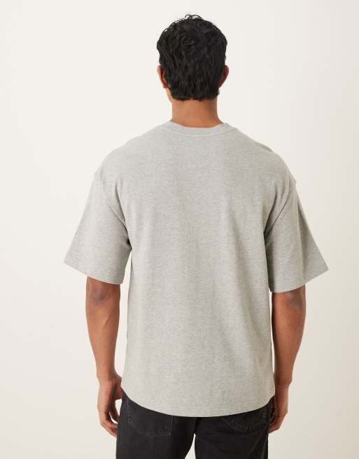 Calvin Klein cotton loungewear t-shirt in grey, 4 of 5