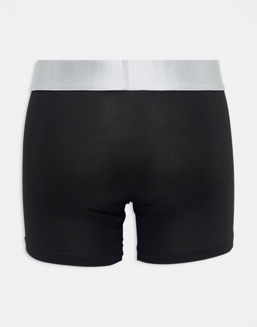 Calvin Klein Men's Underwear Micro Stretch Boxer Brief, All Black 3-Pack, S  at  Men's Clothing store