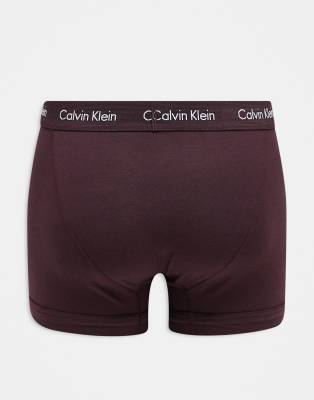 Calvin Klein Cotton Stretch 3 Pack Boxer Briefs In Multi