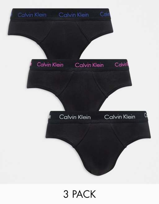 Calvin Klein Silk Boxers in Black for Men