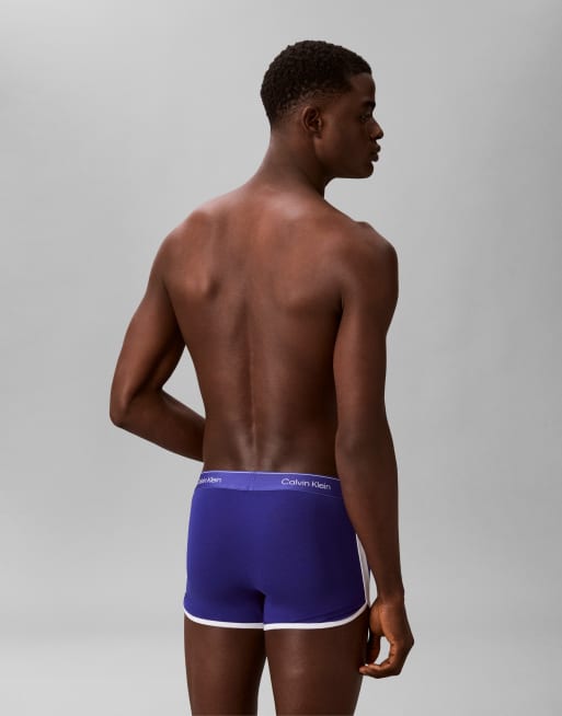 Calvin Klein - Cotton Stretch - Boxer blu, 2 di 3