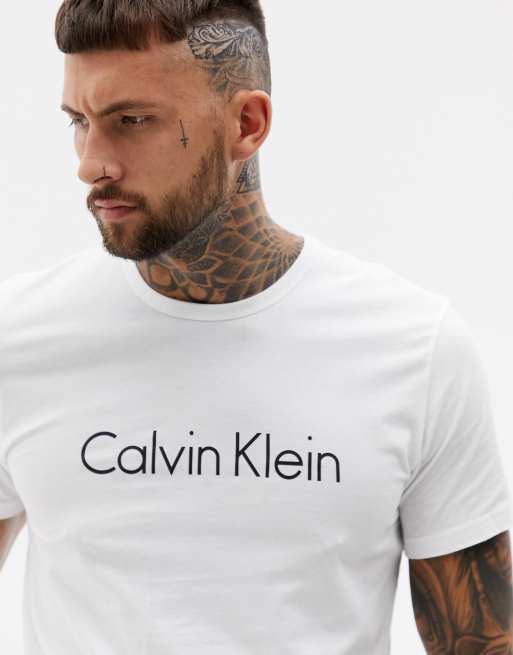 Calvin Klein crew neck t-shirt in white