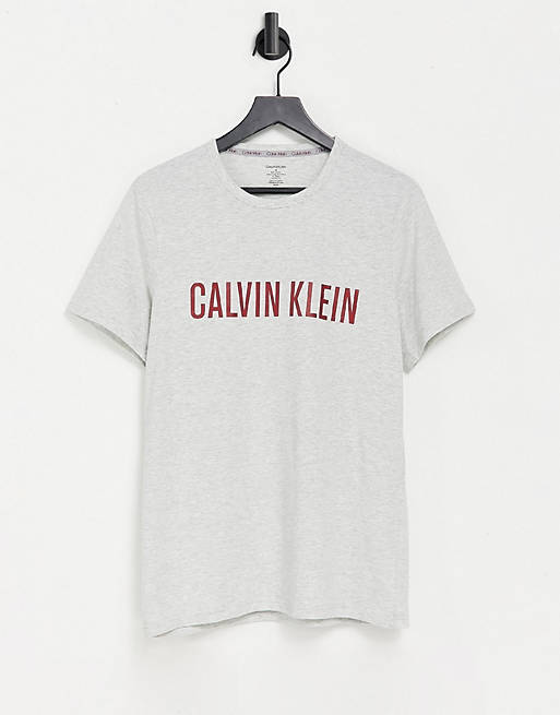 Calvin Klein crew t-shirt in grey
