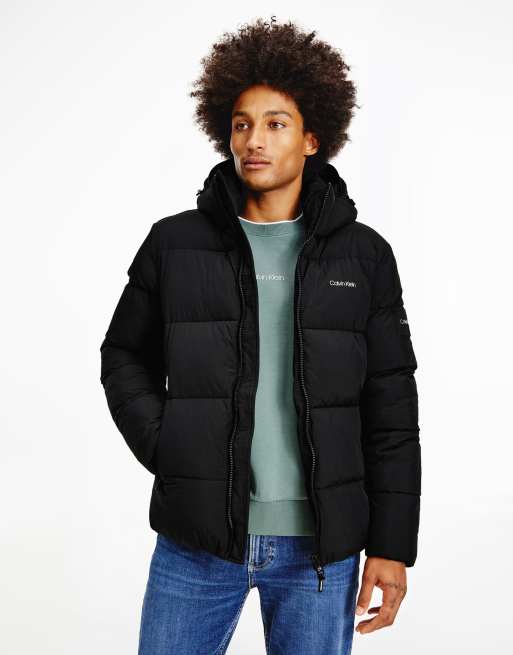 Calvin klein crinkle sales nylon jacket