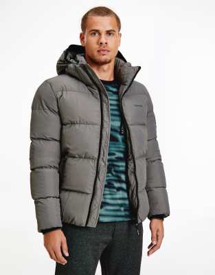 calvin klein jacket gray