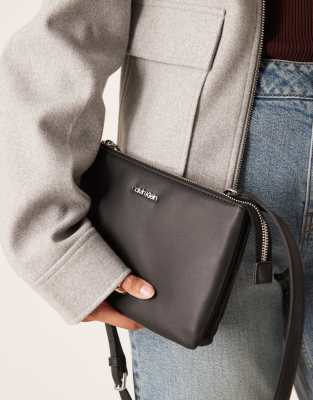 Calvin Klein Calvin Klein cross body logo bag in black