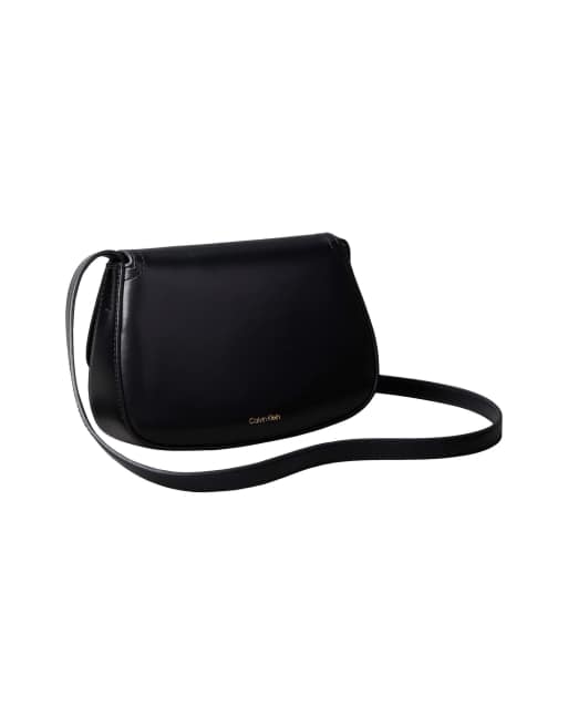 Calvin Klein - Crossbody handtas met logo in zwart, 2 van 4